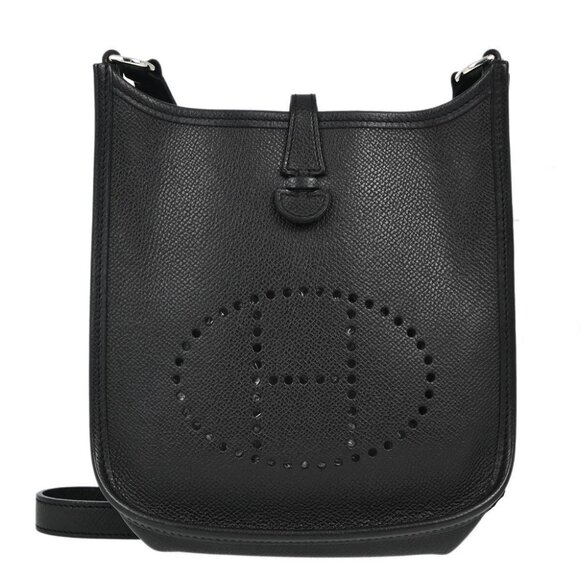 Hermes Black Epsom Evelyne TPM Shoulder Bag - Picture 1 of 10